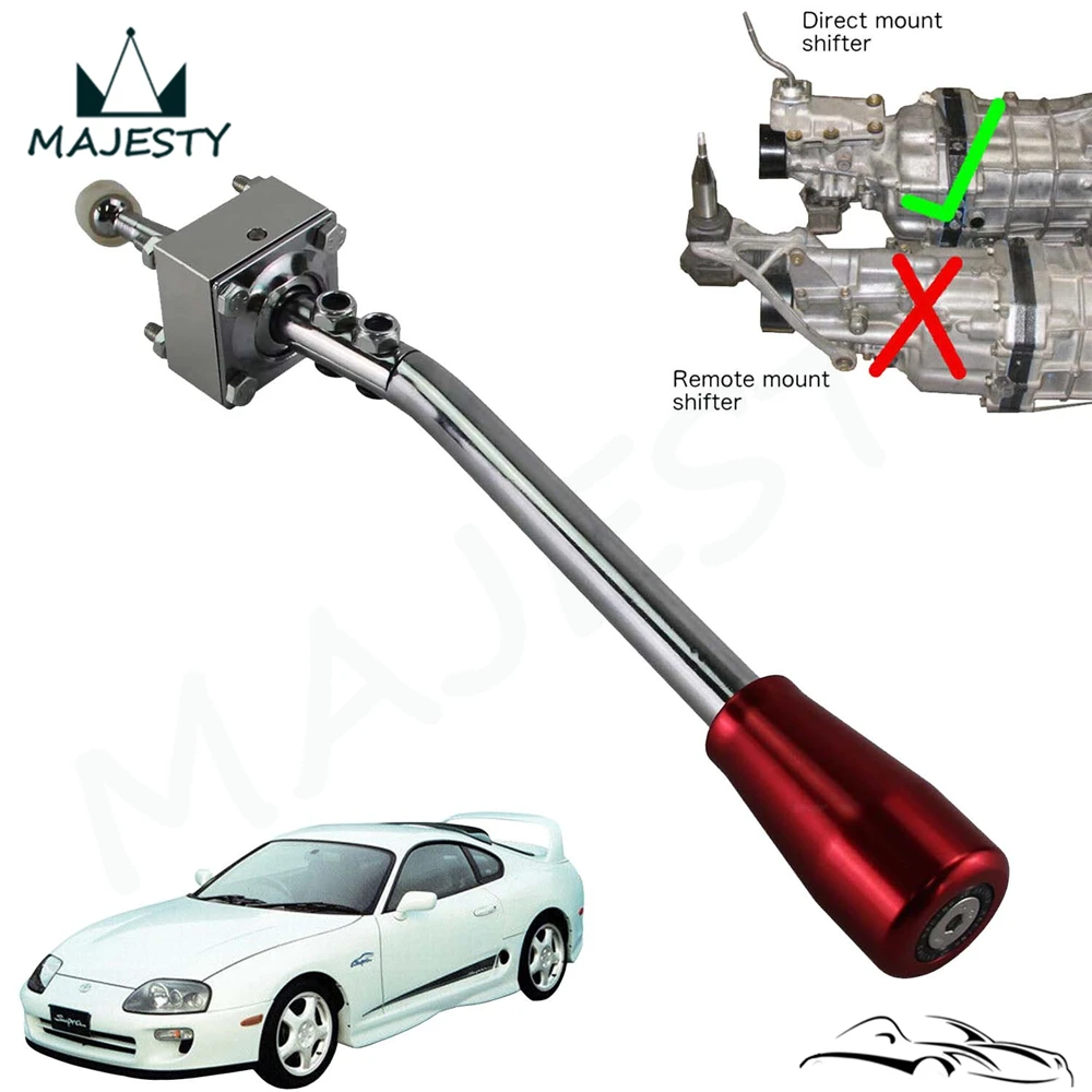 Короткий рычаг переключения передач + ручка подходит для Тойота Супра 5 скоростей