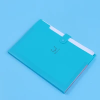 creative candy color expanding file folders 5 pockets plastic container a4 letter size snap closure accordion folder paper