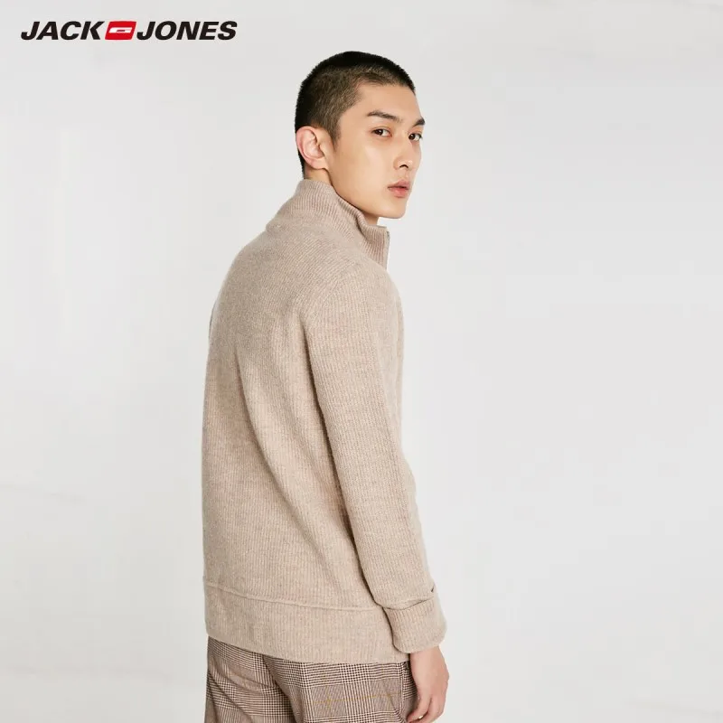 JackJones мужской модный тренд highstreet стиль водолазка свитер 218425517 |