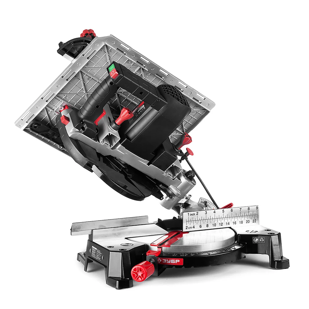 Пила торцовочная настольная ЗУБР ЗПТК 255 1800 (Мощность Вт диаметр диска 250 мм