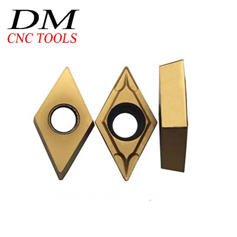 

10PCS DCMT11T304 DCMT32.51 UE6020/US735/VP15TF carbide inserts Internal Turning tool Lathe Tools cutter CNC tool Lathe
