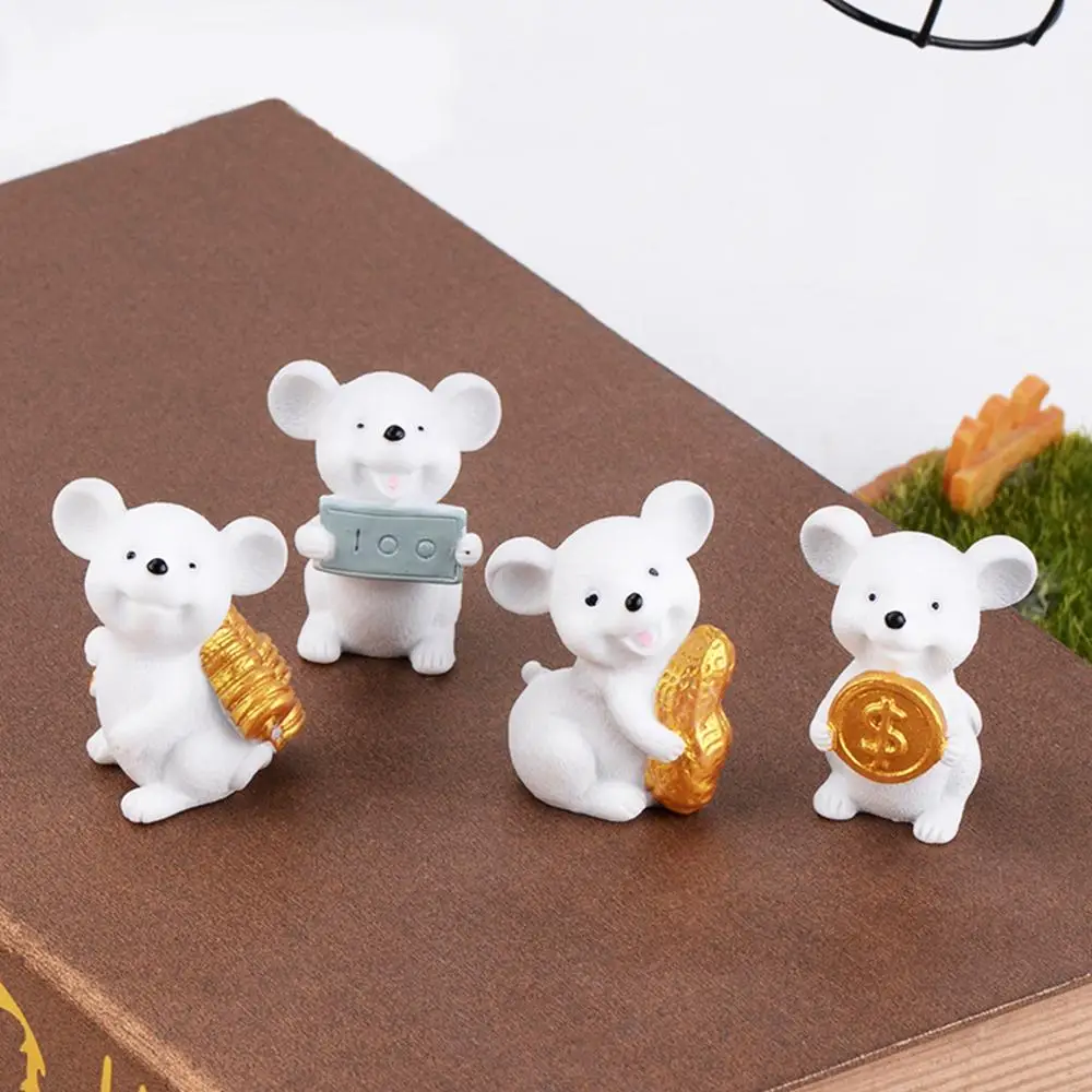 1 шт. маленькая статуэтка мышь медведь | Дом и сад