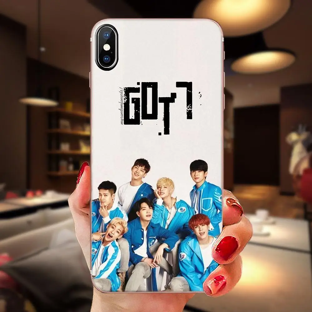 Got7 Kpop Mark Jinyoung Jb для Huawei Mate 9 10 20 P P8 P9 P10 P20 P30 P40 Lite Pro Smart 2017 TPU чехол | Мобильные