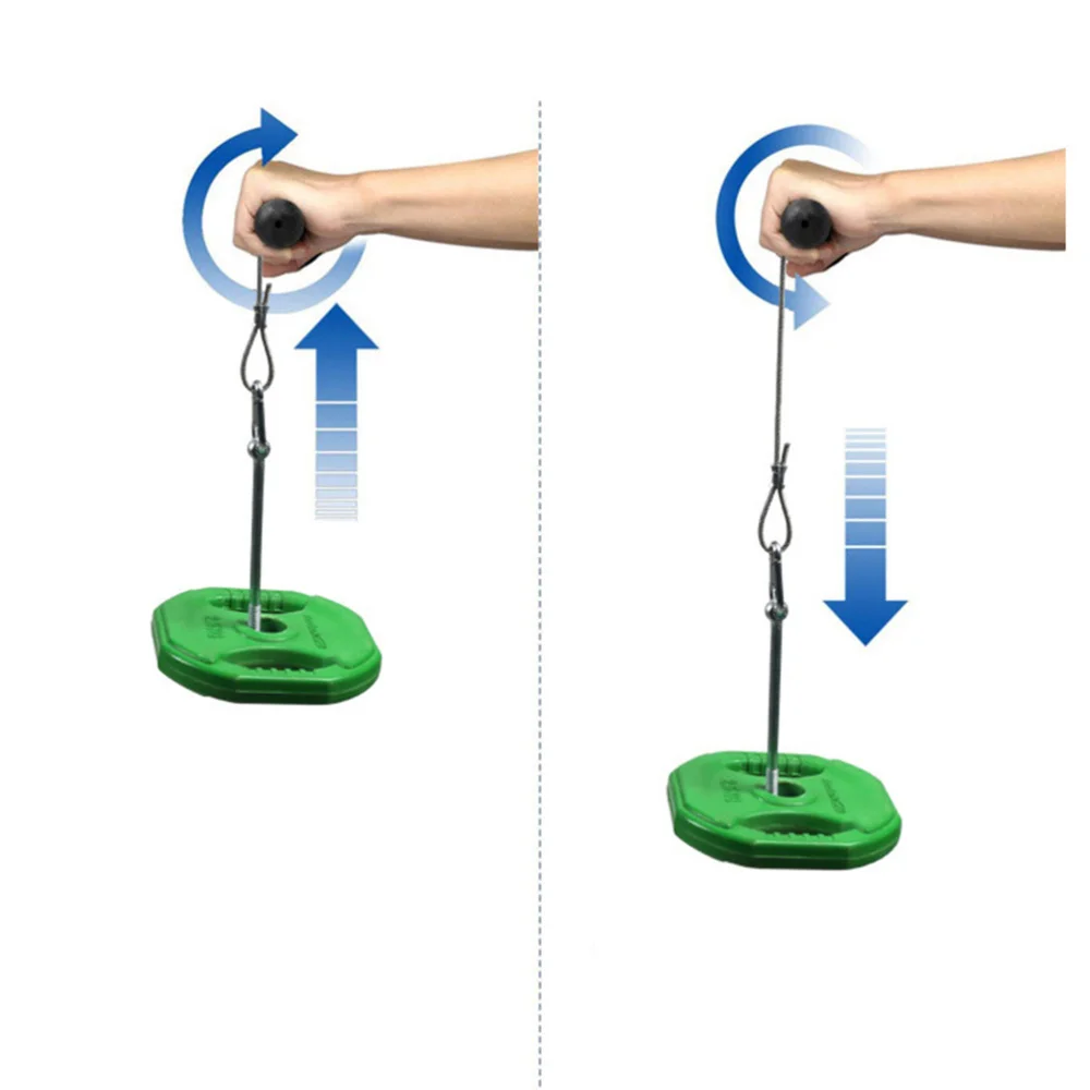 

Forearm Trainer Roller Hand Strengthener Wrist Exerciser Gym Arm Wrist Dumbbells Fitness Equipment Weight Lifting Rope Weight-be
