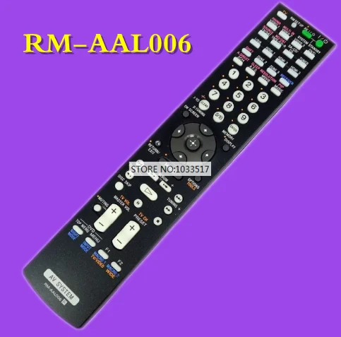 RM-AAL003 RM-AAL006 RMAAL006 аудио/видео приемник Пульт дистанционного управления для sony STRDA3200 STRDA3200ES STRDG1000