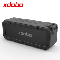 xdobo x3 40w portable wireless speaker bluetooth soundbar subwoofer with deep bass tws type c ipx7 waterproof 8 15 hours bt4 2