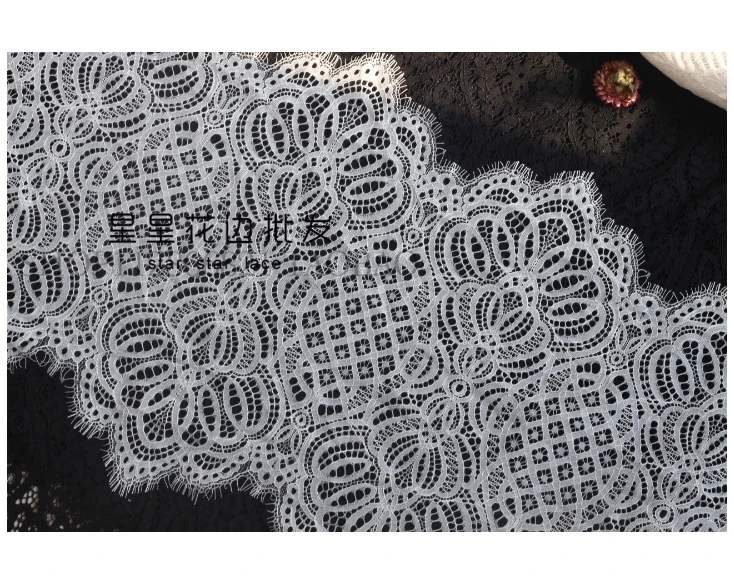 3 м/лот кружевная отделка для ресниц мягкая Цветочная Классическая украшение