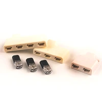 quick splice butt electrical cable crimp terminals wiring splitter quick pluggable wire connector 2 pin for led car connector