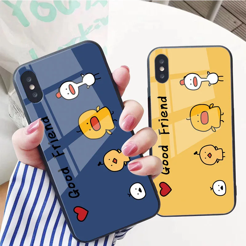 Чехол для телефона из закаленного стекла iphone xr x xsmax xs 7 8 6 s роскошный чехол apple plus с