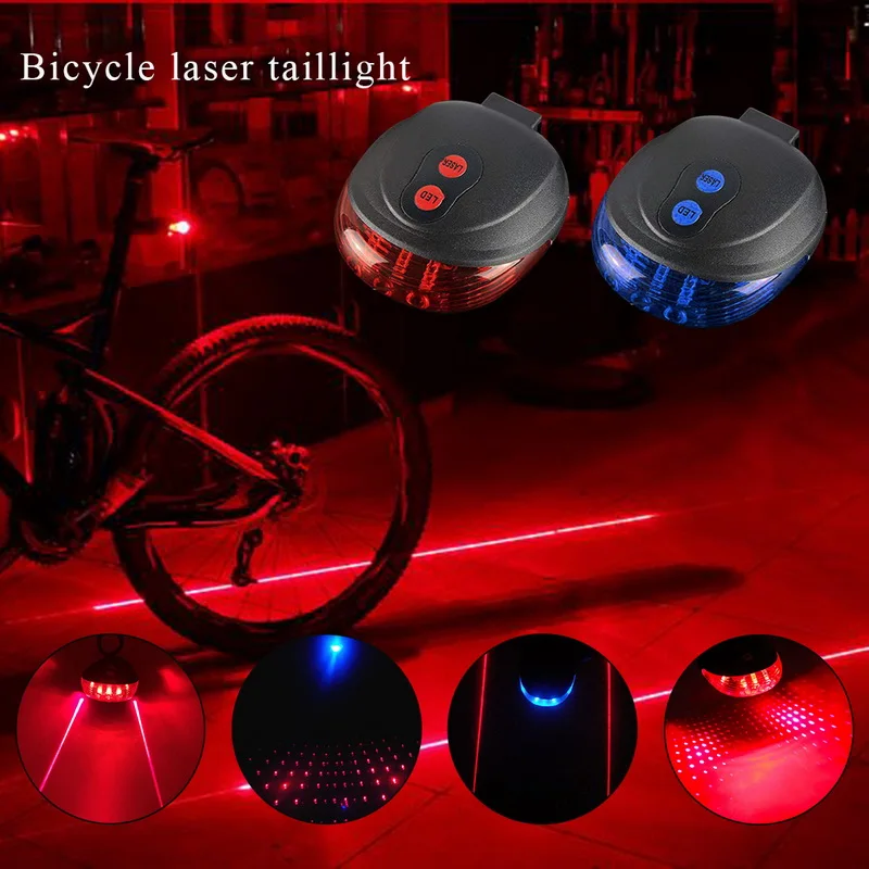 Велосипедный светильник водонепроницаемый задний светодиодный USB
