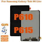 ЖК-дисплей 10,4 ''для Samsung Galaxy Tab S6 LiteP610P615, дисплей с сенсорным экраном и дигитайзером, сменные детали для ремонта, оригинал