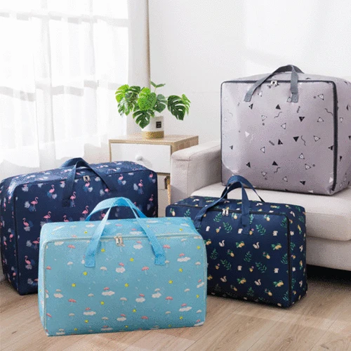 

New Fashion Foldable Storage Bag Clothes Blanket Quilt Closet Sweater Organizer Box Pouch