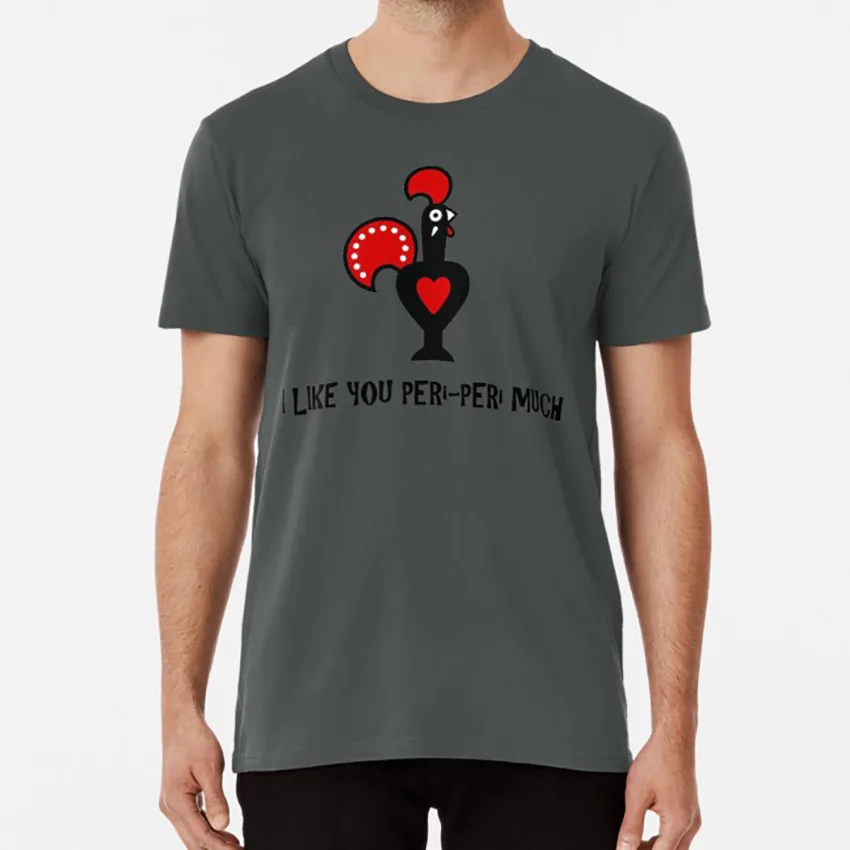 

I Like You Peri - Peri многофункциональная дизайнерская футболка Nandos Nando Periperi Peri с курицей