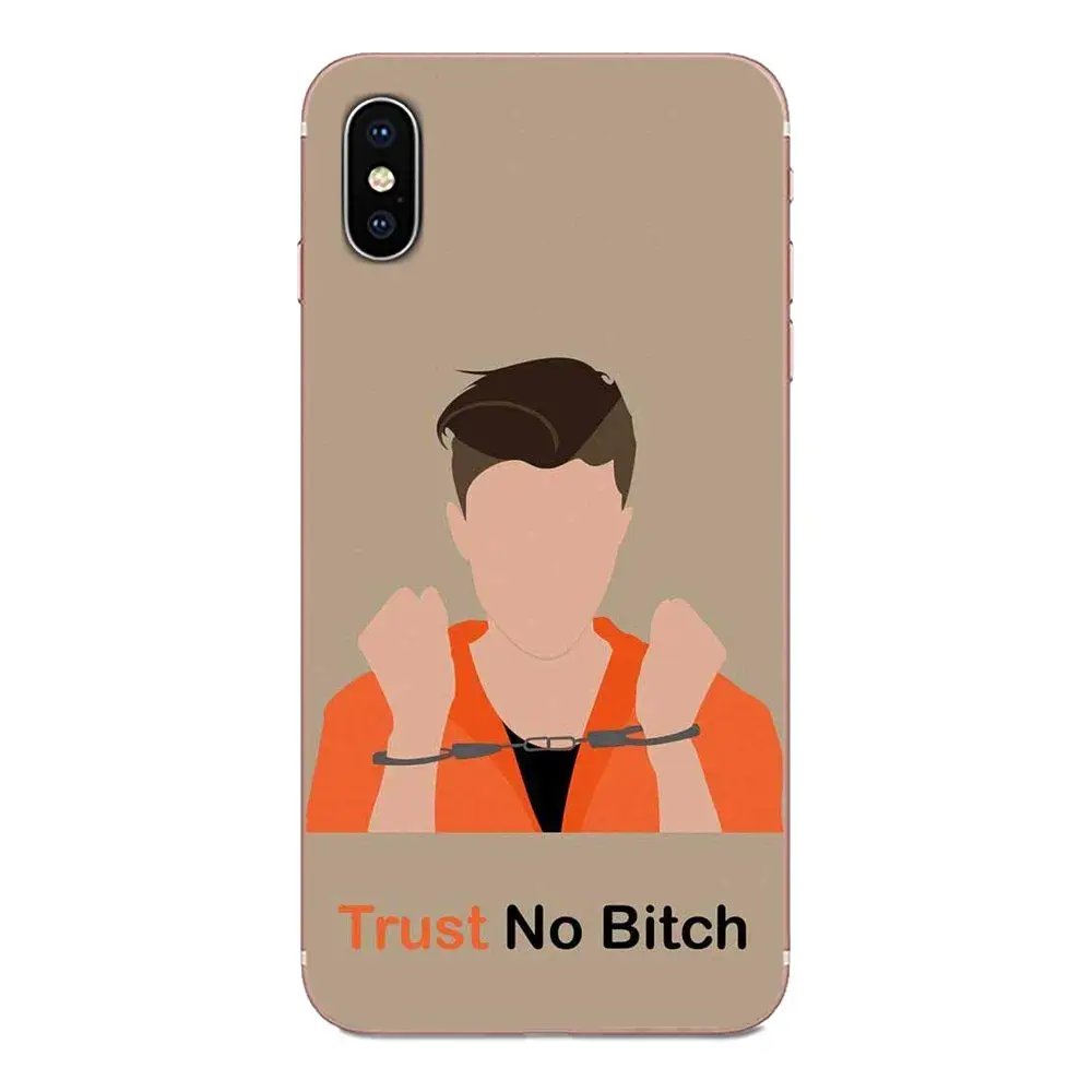 Trust No Bitch Печатный арт для LG G5 G6 K10 K40 K8 Q60 K50 Q7 Q6 G7 ThinQ V40 V30 V20 V10 2018 Power 2 3Q Stylus Soft Capa |