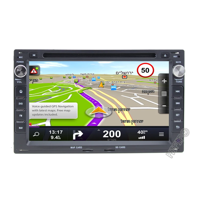 Автомобильный мультимедийный плеер Android 10 2 Din стерео система для