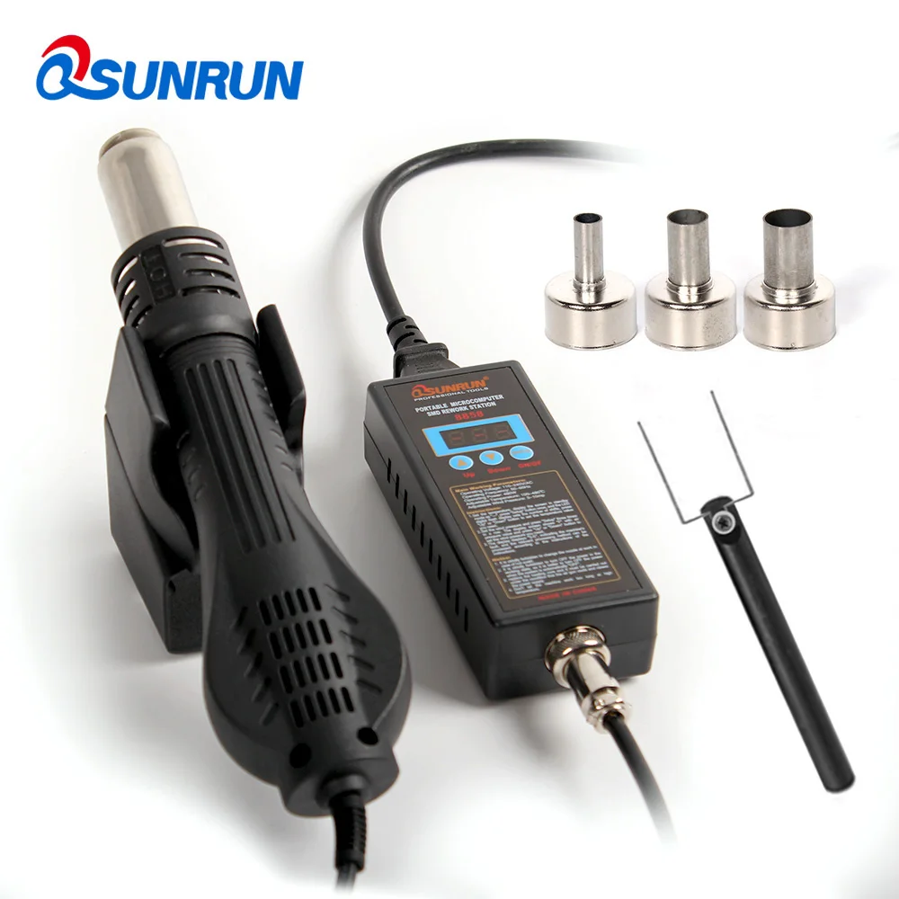 Паяльная станция BGA портативный светодиодный термопистолет с цифровым дисплеем