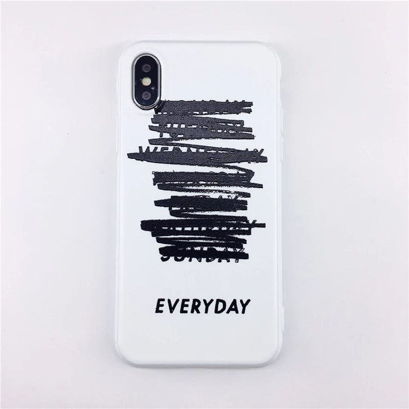 Оригинальный классный чехол для телефона iPhone X XS MAX XR 6 6S 7 8 Plus мягкий силиконовый