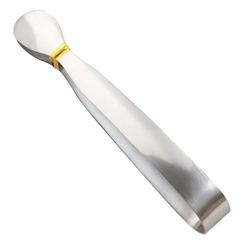 

1PC Stainless Steel Ice Tongs Sugar Cube Tongs Sweet Candy Food Clip Kitchen Utility Scoops Wedding Bar Party