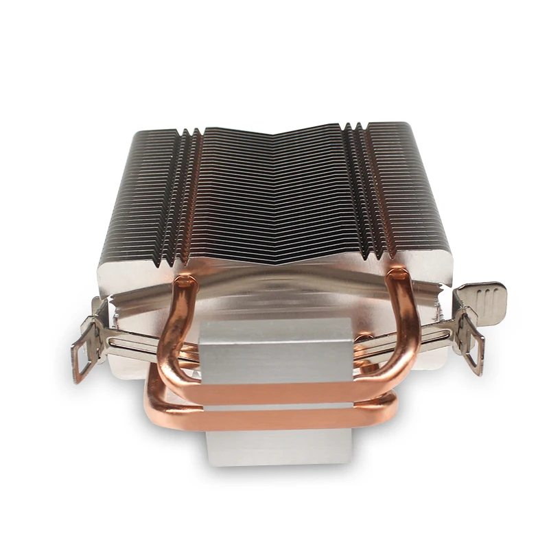 RGB светодиодный вентилятор охлаждения процессора 2 Heatpipe 12V охлаждающий вентилятор Радиатор для Intel LAG 1150 1155 1156 775 для AMD