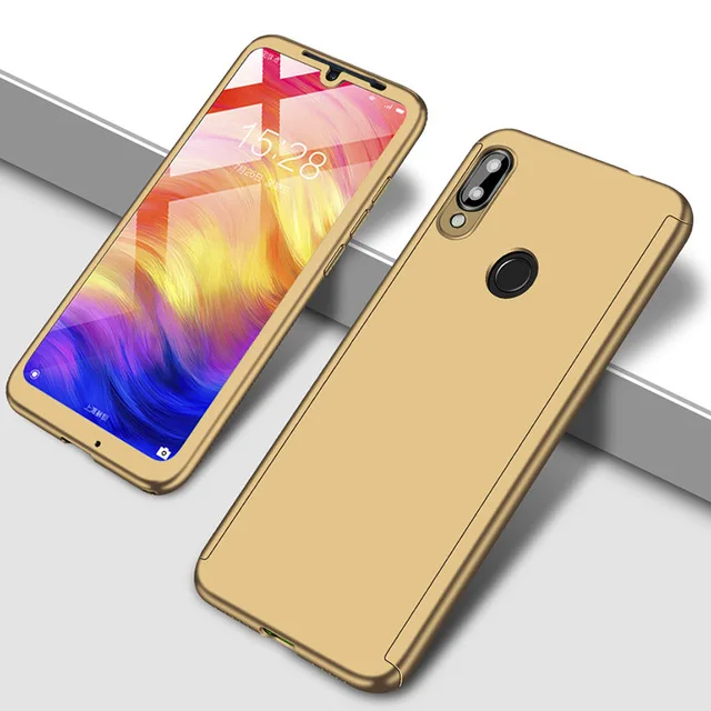 gold 360 полная защита чехол для samsung Galaxy S5 6 7 A3 A5 A6 A7 A8 A9 плюс A10 A20 A30 A40 A50 A60 A70 M10 M20 M30 Стекло крышка - Цвет: gold