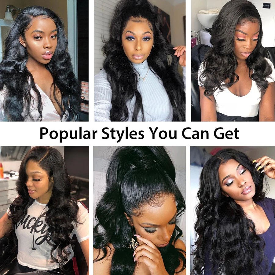

Glueless Body Wave U Part Wigs 150% Density Brazilian Remy Human Hair Wigs Middle Flawless U part Wigs For Fashion Lady DACHIC