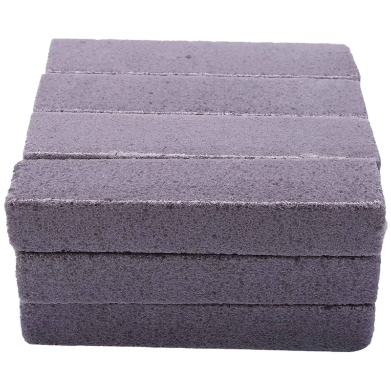 

10 Pieces Pumice Sticks Pumice Scouring Pad 5.9 x 1.4 x 0.9 Inch with 3 Pack 14-Ice Square Trays