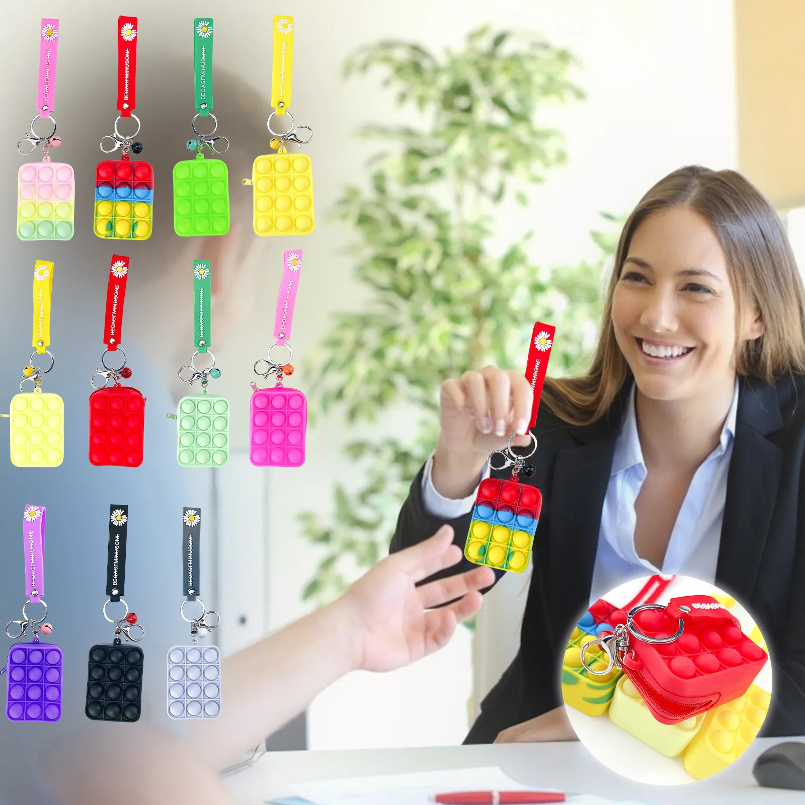 

Pops Its Fidget Toys Push Bubble Fidget Pressure Relief Sensory Toy Special Need Reducer Coin Purse Brinquedos Игрушки Для Детей