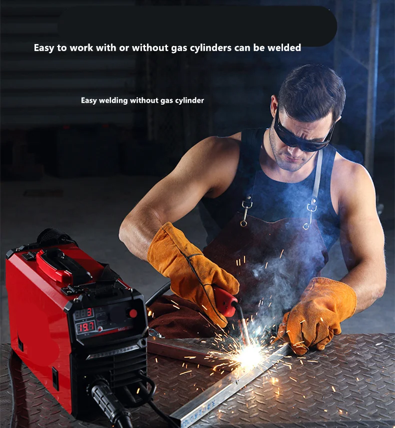 270 углекислый газ экранированный сварочный аппарат все-в-одном две маленькие
