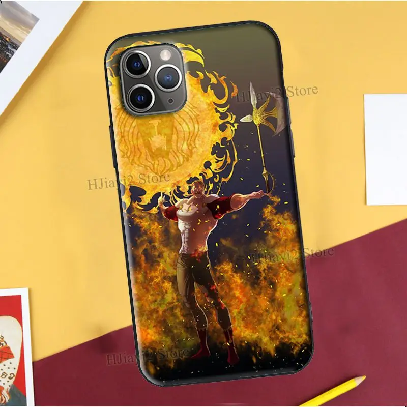 Escanor Nanatsu no Taizai для iPhone 12 Pro Max 13 mini чехол 11 XS XR X 7 8 Plus SE 2020 | Мобильные телефоны и