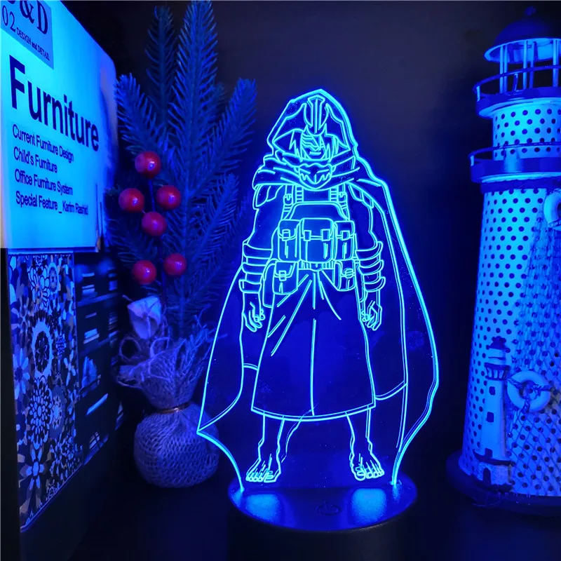 

Anime 3D Lamp MY HERO ACADEMIA Amajiki Tamaki LED Night Light for Kids Child Bedroom Boku no Hero Academia Colorful Table Lampe