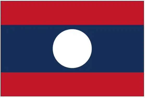 ELECTION 60*90cm 90*150cm 120*180cm LAO The Lao People's Democratic Republic Flag
