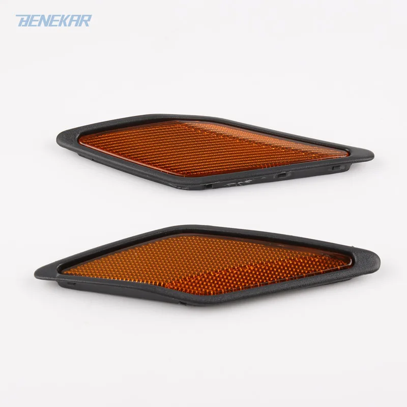 Бенекар передний бампер Левая Правая сторона отражатель для Mitsubishi Pajero Montero V75W 2000