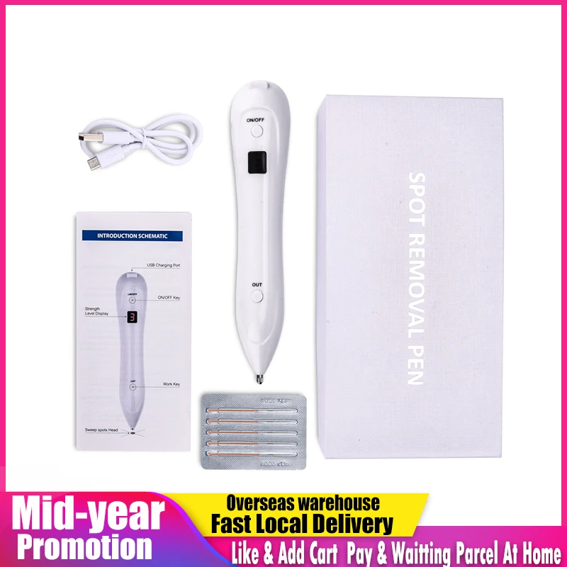 Лазер для ухода за кожей тату карандаш удаления веснушек ЖК экран средство пятен