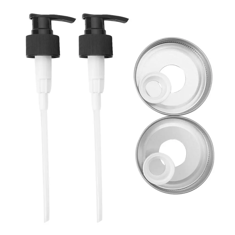 Набор из 2 крышек для дозатора мыла стойких к ржавчине|Переносные дозаторы мыла| |