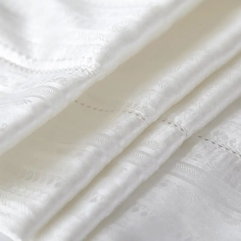 Роскошный свадебный комплект постельного белья из 46 белого шелка тутового