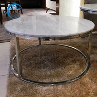 white marble top metal coffee tables living room sofa beside round coffee tea table desk combination home furniture