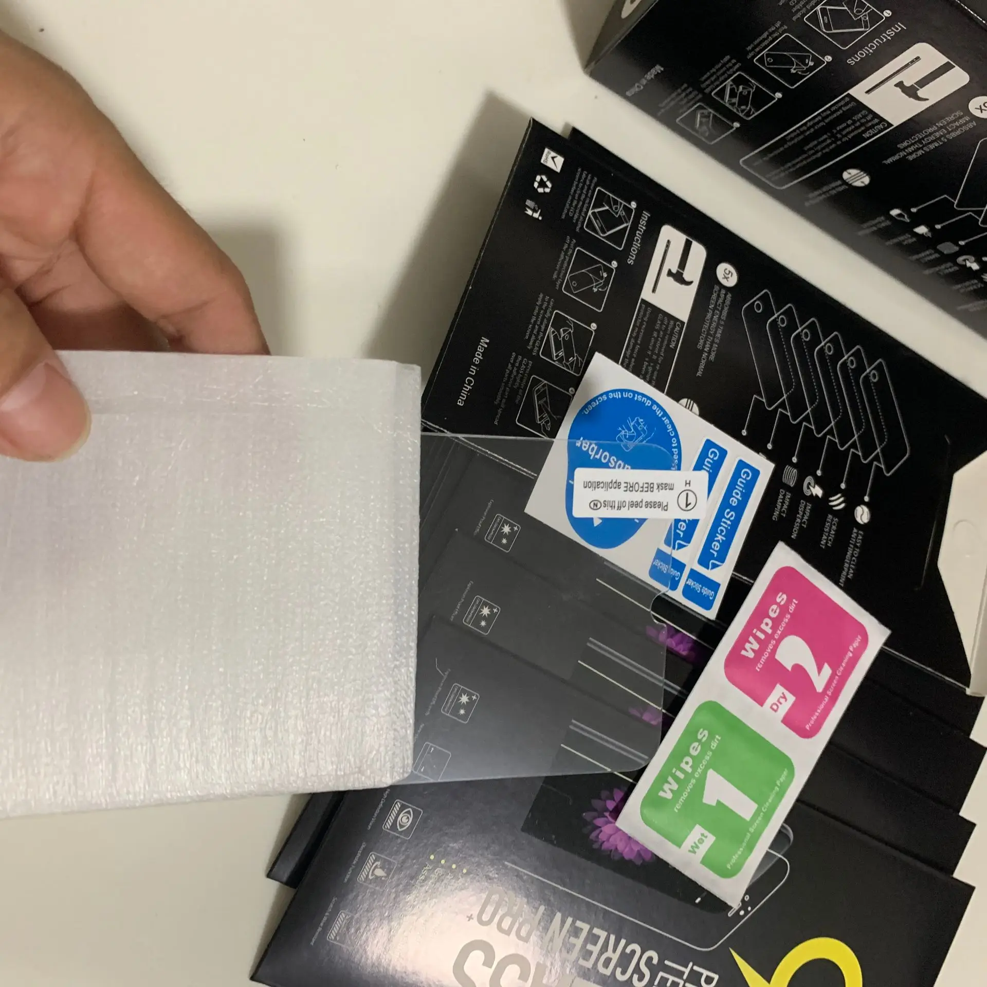

100pcs/lot with retail box 2.5D 0.3mm Tempered Glass Screen Protector protective film for Phone 11pro max 11 xs max xr 6 6s