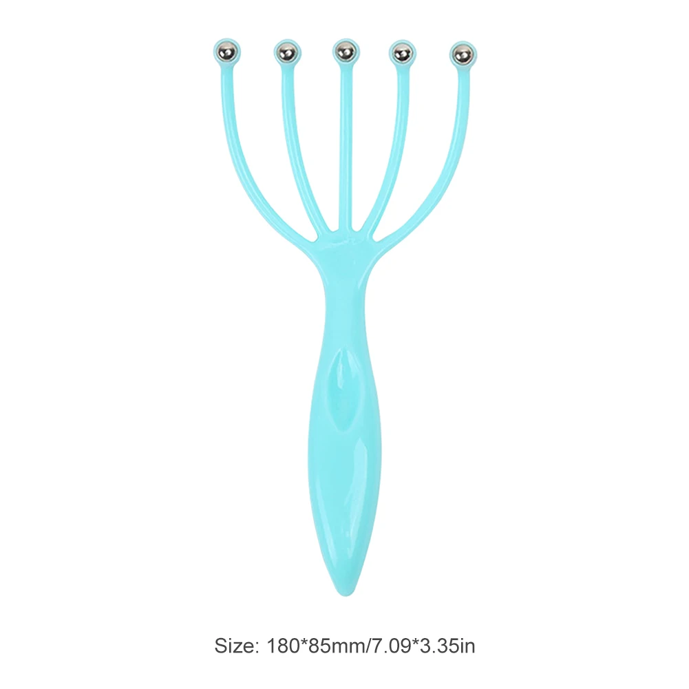 

Octopus Head Scalp Neck Stress Release Relax Claw Massage Pain Relief Care Neck Stress Release Massager Body Relaxing Claw