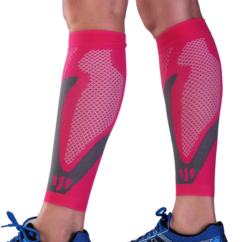 

Pair of Calf Compression Sleeve - Strong Calf Support Sports Running Recovery