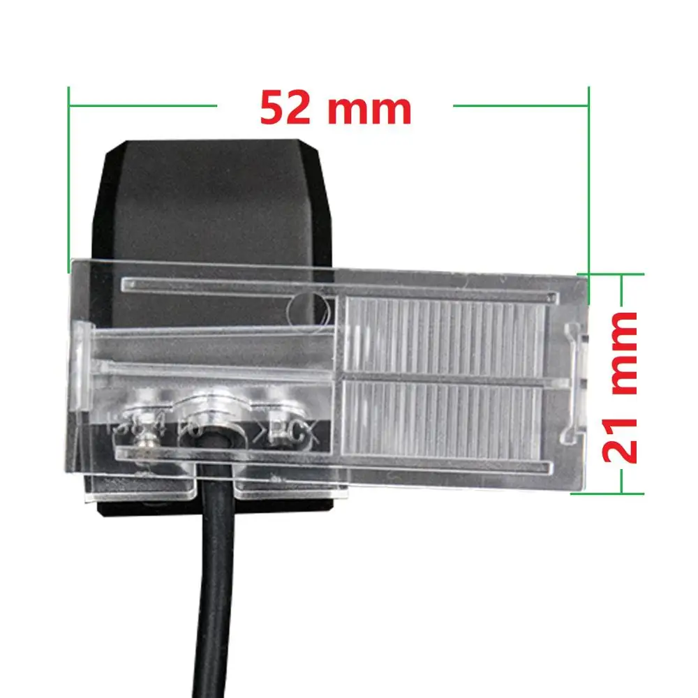 HD 1280x720p Золотая камера заднего вида для Renault Koleos 2 II 2016-2018 Samsung QM6 2016-on work