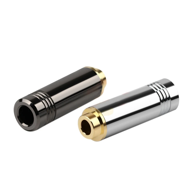 2 предмета Женский Джек аудио разъем сбалансированный наушники 4 мм 5 контактов в