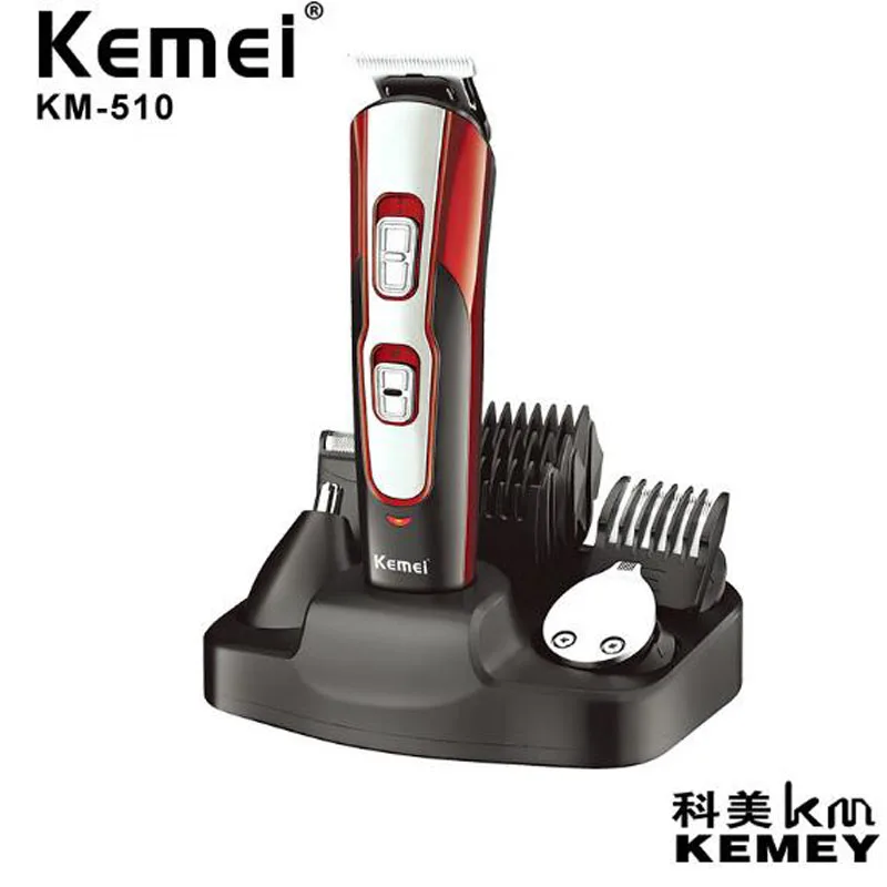 Kemei KEMAI ножницы для стрижки бритва волос в носу бритвенный нож с плоским углом