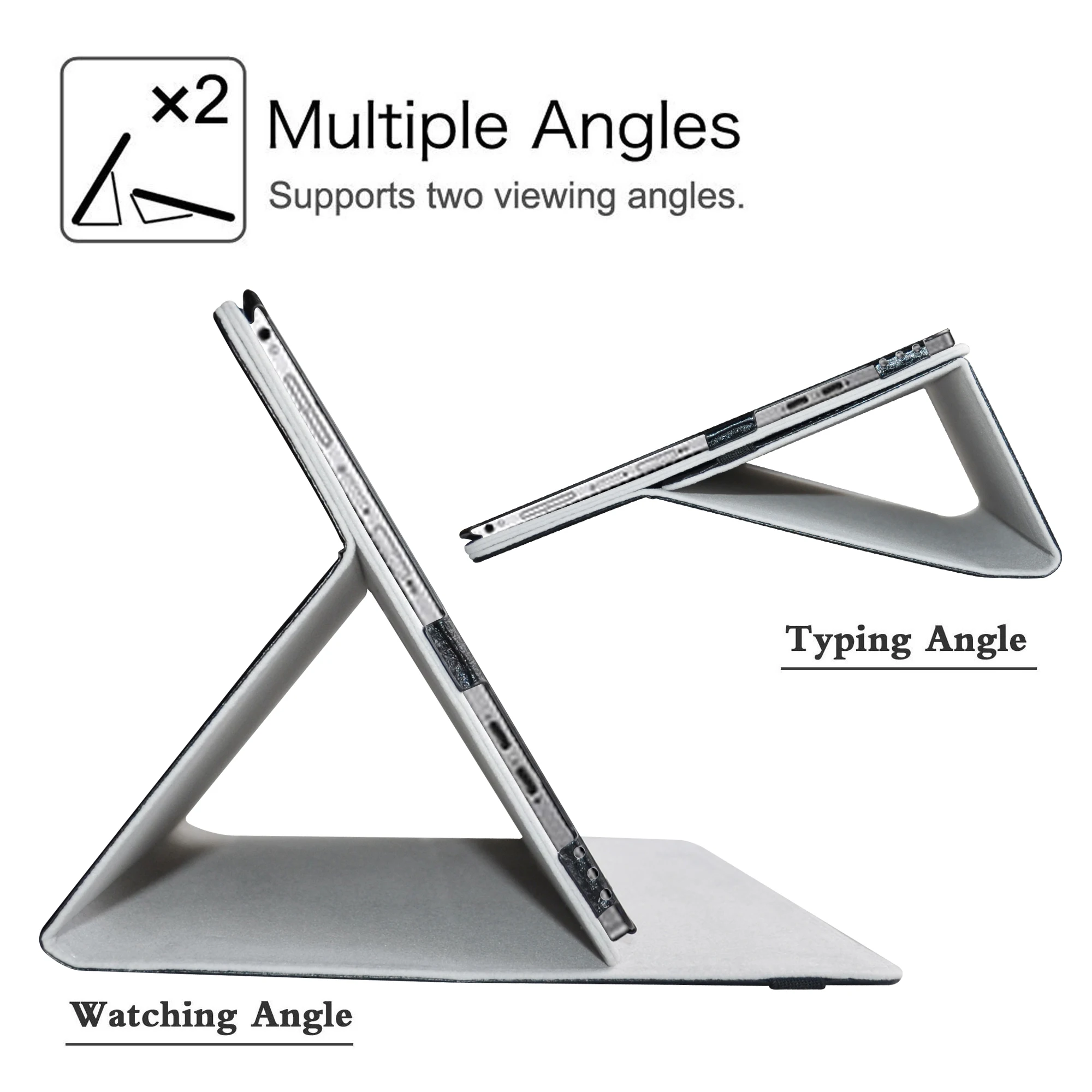Чехол для 12 3 &quotDell Latitude 7200 2 в 1 планшетный ПК (не подходит ноутбука Dell 7200) откидной