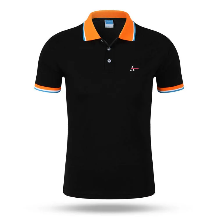 2021 Aramy reserved  new men's short-sleeved polo shirt casual design cotton polo shirt men's fashion summer men's shirt