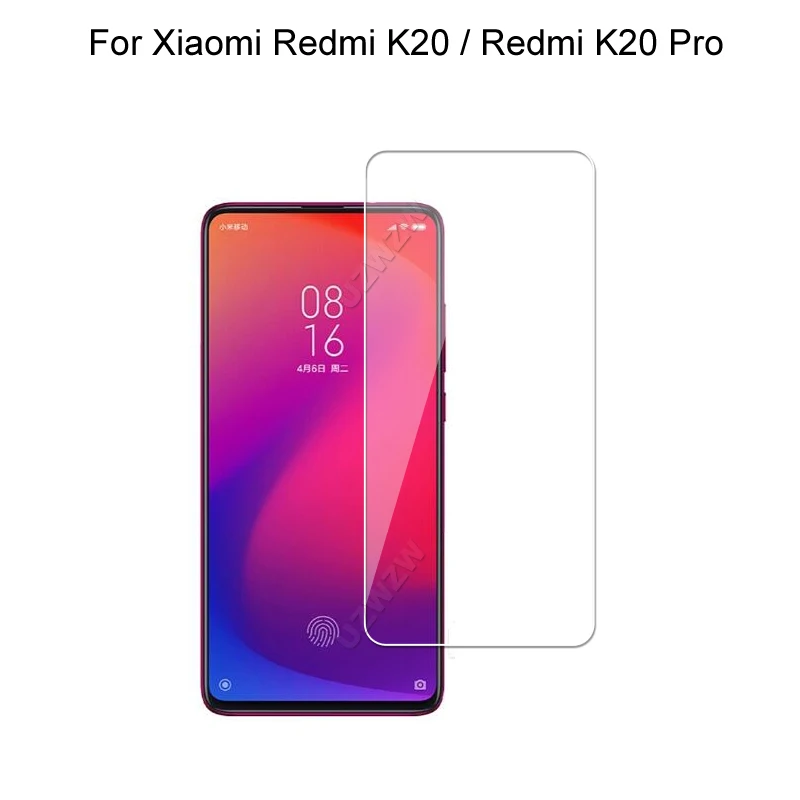 

Для Xiaomi Redmi K20 / K20 Pro защита для экрана защитное закаленное стекло твердость 9H 2.5D 0,26 мм