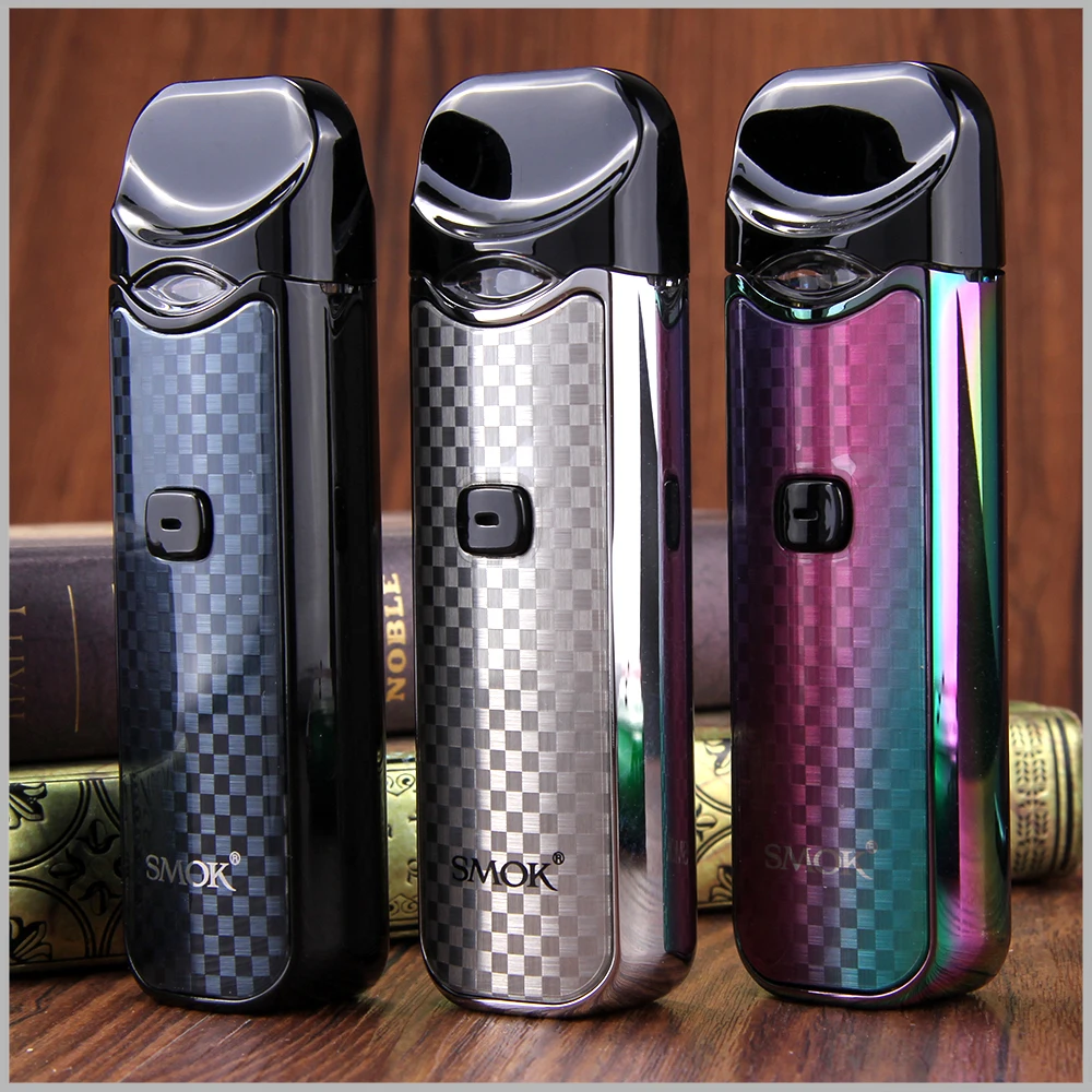 Smok Nord Pod vape комплект с аккумулятором 1100 мАч 3 мл картридж сетка спиральная электронная сигарета Vape pod Kit vs SMOK novo