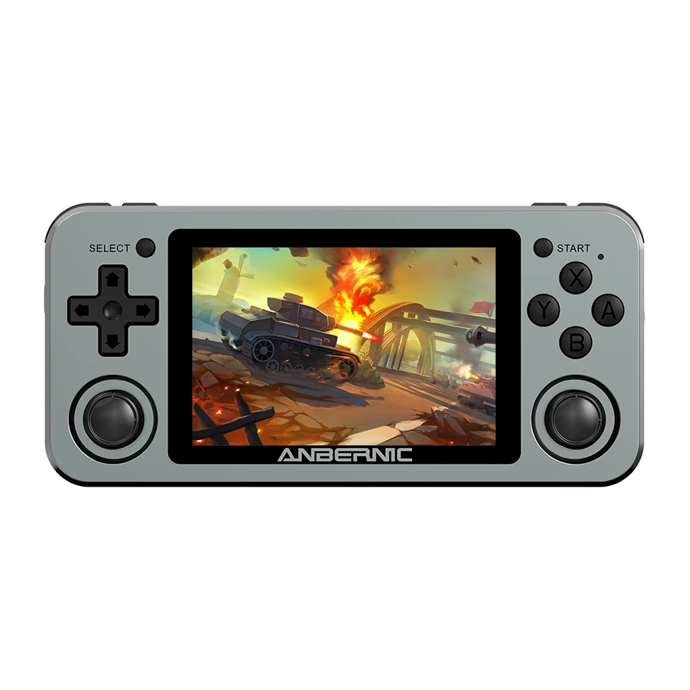

64GB Handheld Game Console Retro Game Player with 2 Speakers 3.5 inch Display Portable Handheld Retro Game Consoles