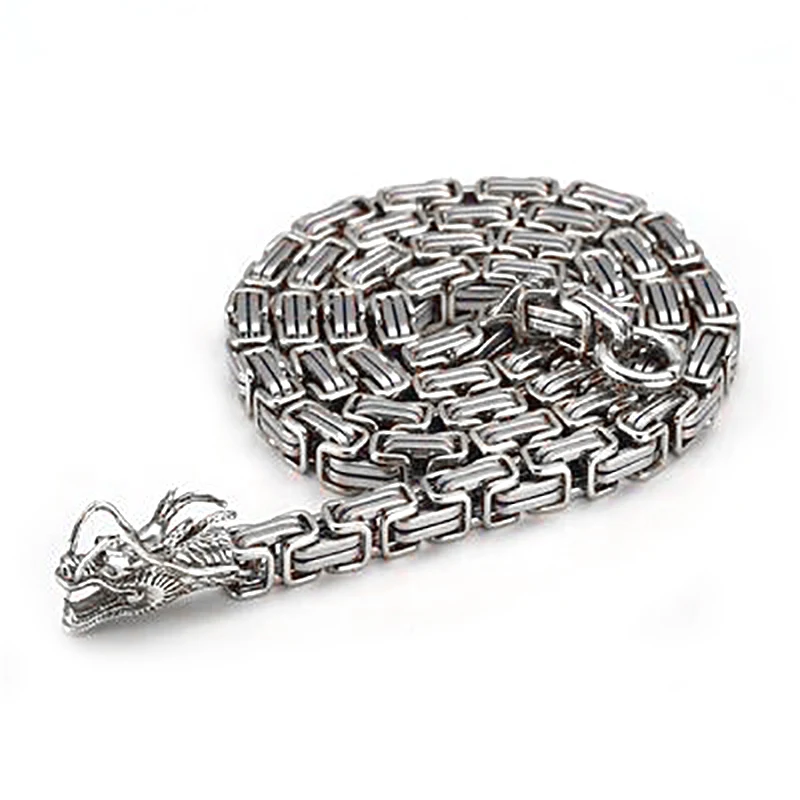 

Плетка для самообороны из нержавеющей стали, защитная цепь на руку дракона, браслет, ожерелье, поясное оборудование