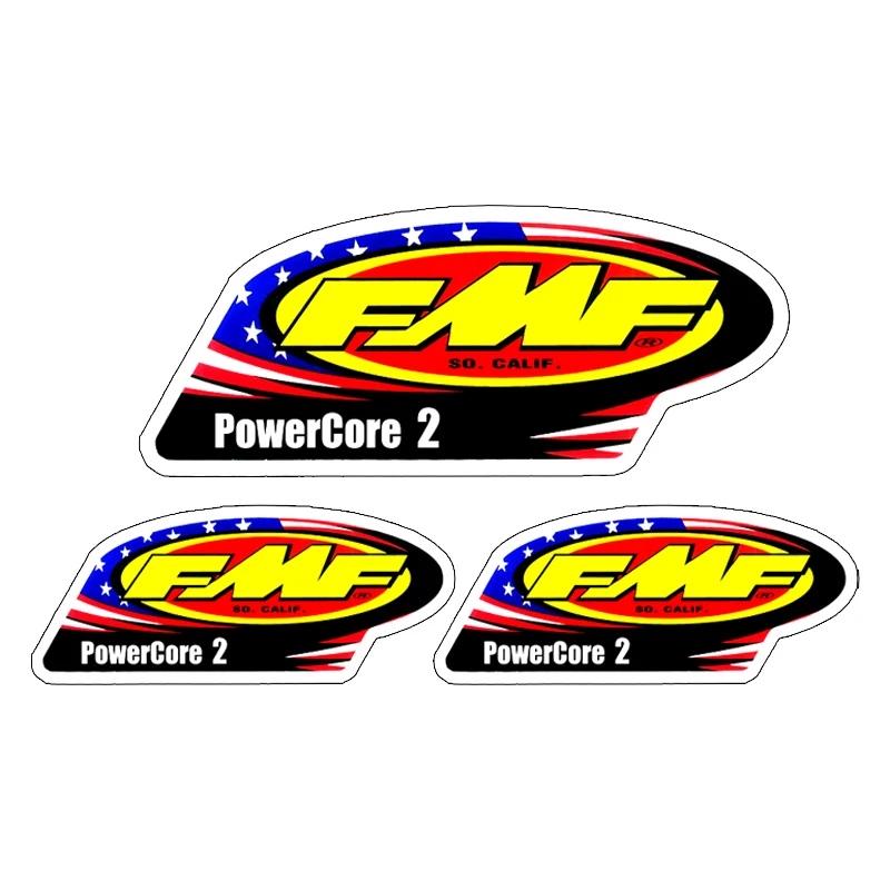 3 шт. наклейка sixsub FMF POWERCORE | Автомобили и мотоциклы