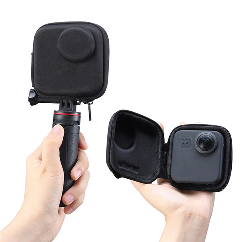Водонепроницаемая мини сумка чехол из ЭВА для камеры Gopro Max с защитой от тряски на